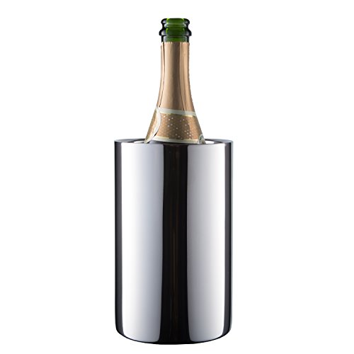 Enoluxe Wine Chiller for Bottles - Champagne Bucket, Elegant Wine Bottle Chiller and Champagne Cooler, Insulated Wine Bucket to Keep Wine Cool, Champagne Bottle Chiller Fits Any Single Bottle 750 ml