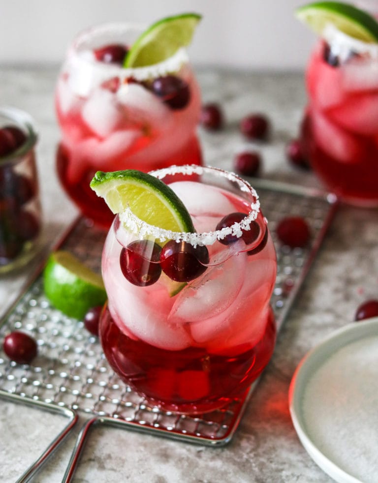 Delicious Margaritas to Make This Summer - Cranberry Ginger Margarita