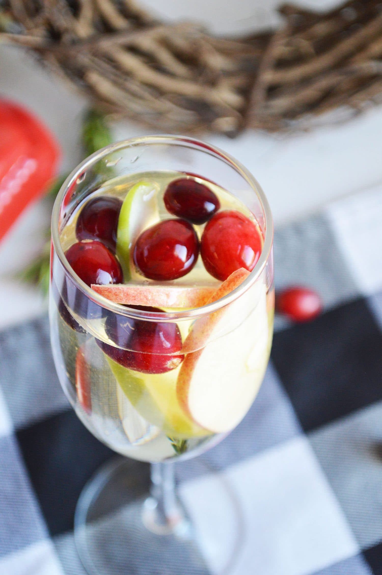 recipe for white winter sangria