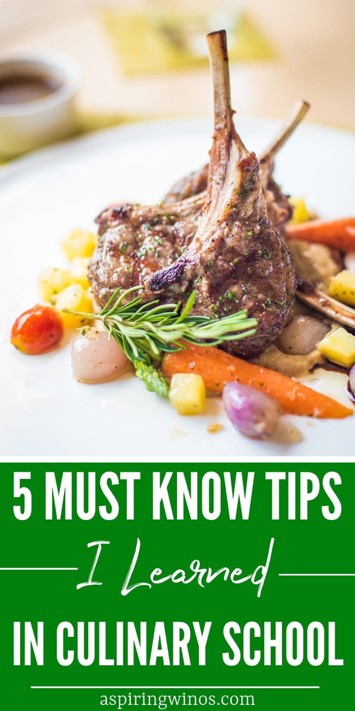 Check out these 5 secret cooking tips I learned in culinary school, that you can even do at home and they will make you a better cook for life! | #tips #hacks Easy cooking lessons that will make me a better cook. | Professional cook tips for a beginner chef. #cooking #recipes