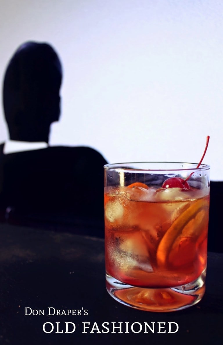 Mad Men Old Fashioned| Iconic Cocktails from Movies