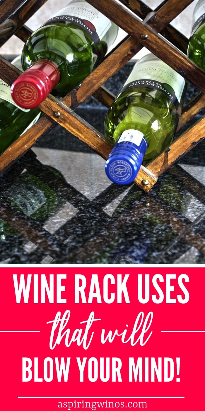Take those spare wine racks and #repurpose them with one of these uses for your wine racks that isn't storing wine! These space saving #hacks for #organization will give you creative #storage solutions for small spaces that make storage seem to appear out of thin air. #Organize your life more easily by #reusing what you already have.