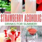 Strawberry Alcoholic Drinks| Strawberry Alcoholic Drinks You Didnt Know You Needed| Stawberry Banana Alcoholic Drinks| Stawberry Drink Recipes| #recipe #cocktail #strawberrycocktail