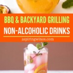 BBQ & Backyard Grilling Non-Alcoholic Drinks | Drinks for BBQ Season | Mocktail Recipe Ideas | Non-Alcoholic Drink Recipes | Backyard Grilling Drink Ideas #BBQ #DrinkRecipes #Mocktails #NonAlcoholicDrinkRecipes #BBqDrinkIdeas