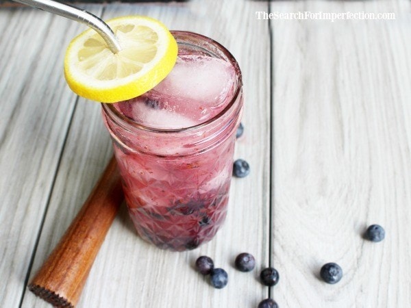 BLUEBERRY LEMON VODKA FIZZ