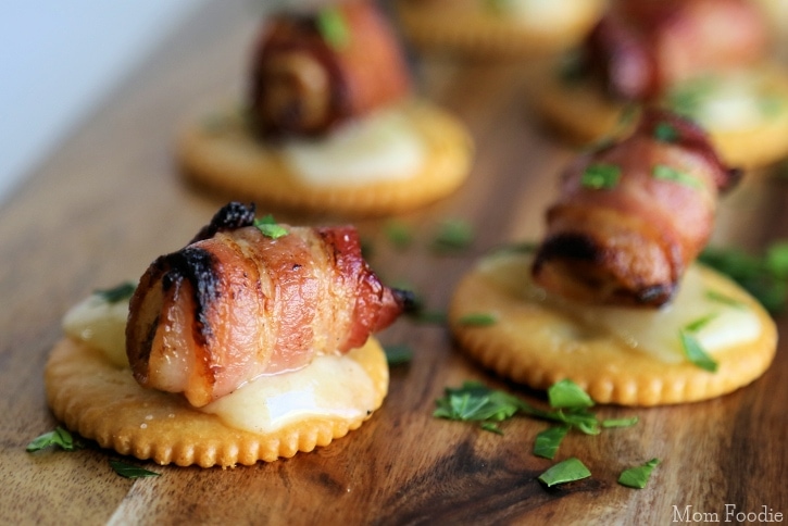 Bacon-Wrapped Chicken Bites