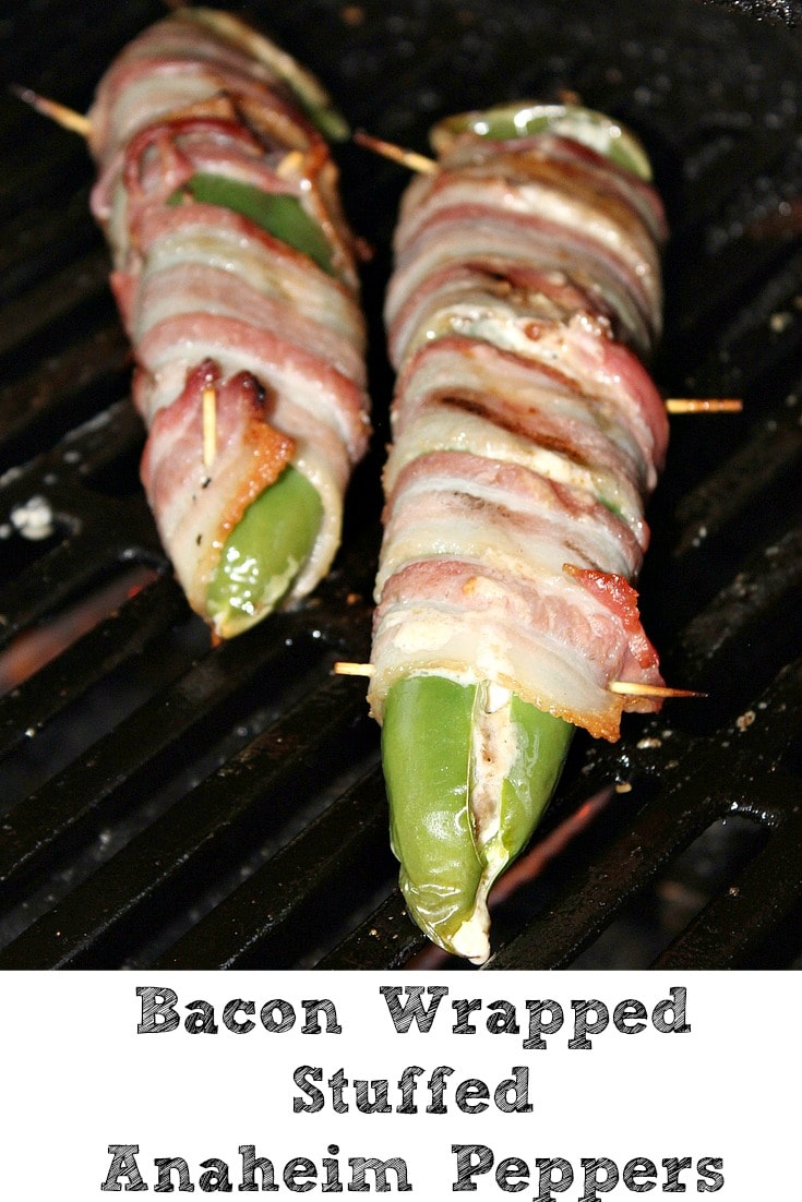 Bacon-Wrapped Stuffed Anaheim Peppers