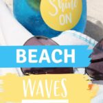 Beach Waves Cocktail | Blue Cocktails | Rum Cocktail Recipes | Summertime Cocktails | Beach Waves Cocktail Recipe #BeachWavesCocktailRecipe #BlueCocktails #RumCocktails #SummertimeCocktails #BeachWavesCocktail