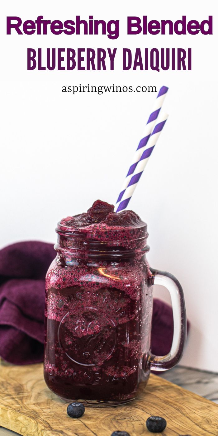 How to Create a Refreshing Blended Blueberry Daiquiri at Home ...