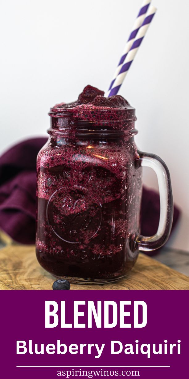 How to Create a Refreshing Blended Blueberry Daiquiri at Home ...