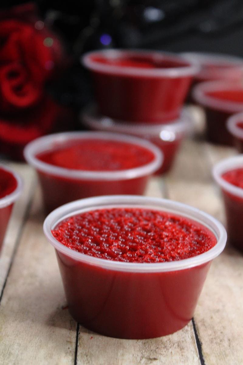 Blood Jello Shots Recipe Aspiring Winos