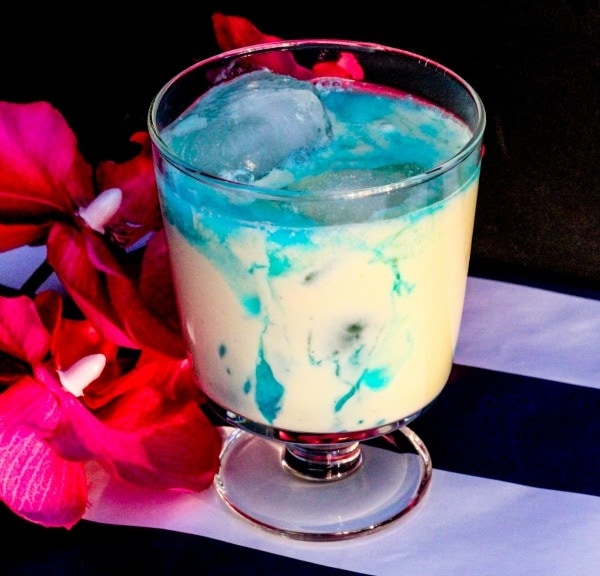 Blue Snowball Cocktail
