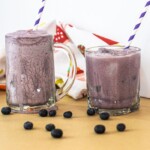 Easy Blueberry Colada Cocktail: Two Ways! | Blended Blueberry Colada Cocktail | Shaken Blueberry Colada Cocktail | Coconut Rum Recipes | White Rum Recipes | Must try cocktails #Blueberry #Cocktails #Rum #Recipes #ShakenCocktails #BlendedCocktails #BlueberryColada