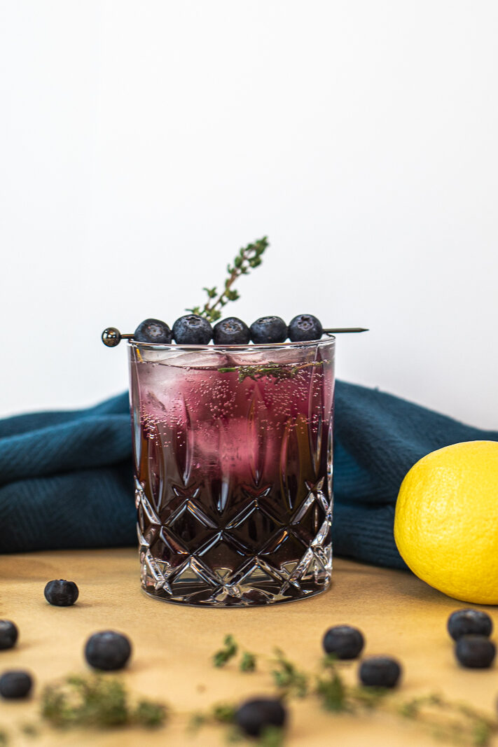 Blueberry Thyme Cocktail