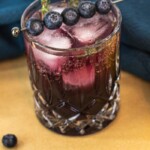 Blueberry Thyme Cocktail | Vodka based cocktails | Blueberry Cocktail Recipe | Thyme infused cocktail recipe | Must try summer cocktail recipe | Vodka and Blueberry cocktail #Cocktail #Recipe #CocktailRecipe #Vodka #Blueberry #Thyme