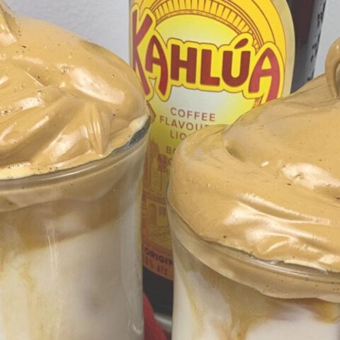 Baileys & Kahlua Boozy Dalgona Whipped Coffee Recipes