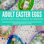 Adult Easter Eggs | A Fun Gift for Family and Friends. Use these when you plan your next adult #Easter egg hunt. They're the perfect gift for wine lovers and you will make all the parents on the block smile if you hide some of these! #easteregg #wine #adults