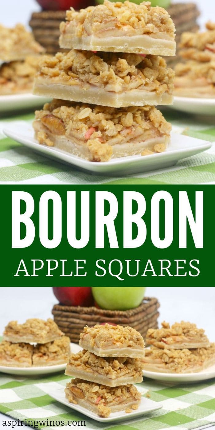 Bourbon Apple Bars | Bourbon Apple Bars Recipe | How to Make Bourbon Apple Bars | Fall Apple Recipes | Baking Treats Made with Apples | What are Bourbon Apple Bars | Can Bourbon Apple Bars Make me Drunk | #bourbon #alcoholnsnacks #applebars #recipe 