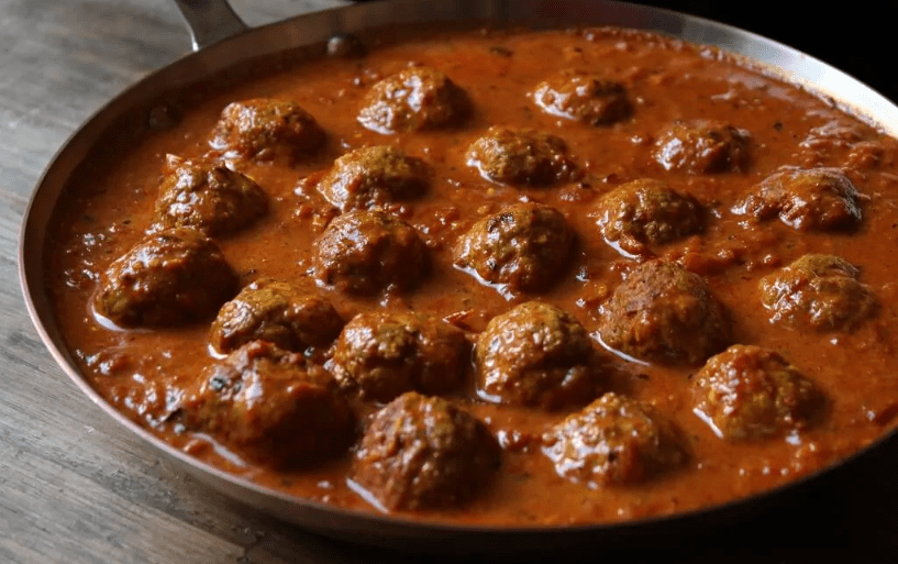 Tomato Based Dishes To Pair With Chianti - Butter Chicken Meatballs