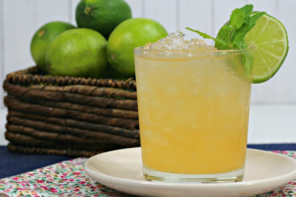 Cantaloupe Tequila Spritzer