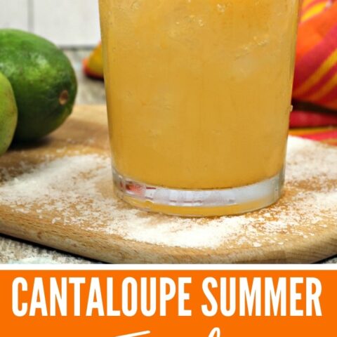 Cantaloupe Tequila Spritzer Recipe