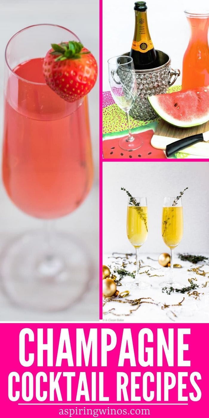 Champagne Cocktails to Enjoy Every Season | Champagne Mimosas | Best Champagne Cocktails | Bubbly Alcoholic Drinks | Classy Cocktails #bubbly #champagne #cocktails #mimosa