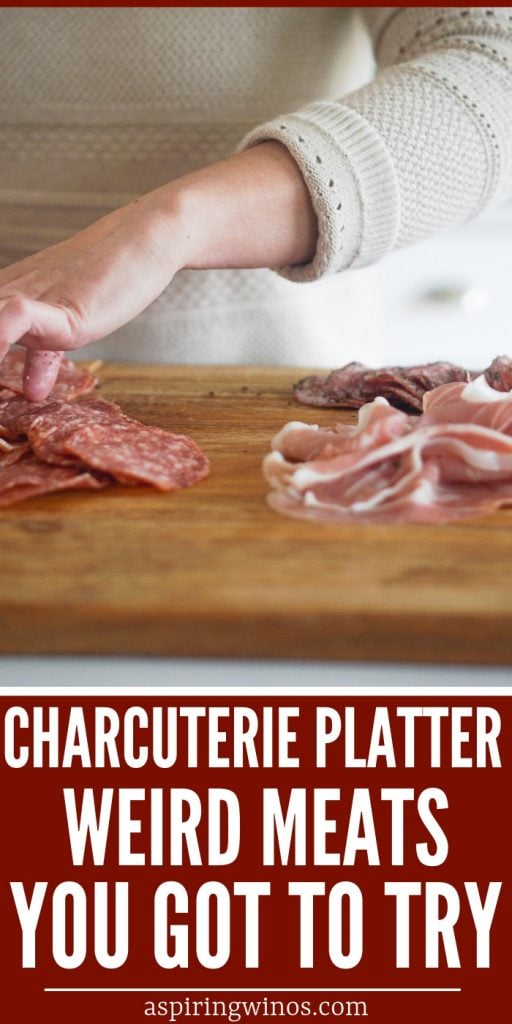 Do you love pate and terrine? Have you ever heard of head cheese? Here is a guide to "weird meats" that you definitely want to sample on the next #charcuterie tray you make. This is a guide to help you host the perfect #winetasting or #dinnerparty with #appetizers that everyone will talk about because they are so delicious. #hostess