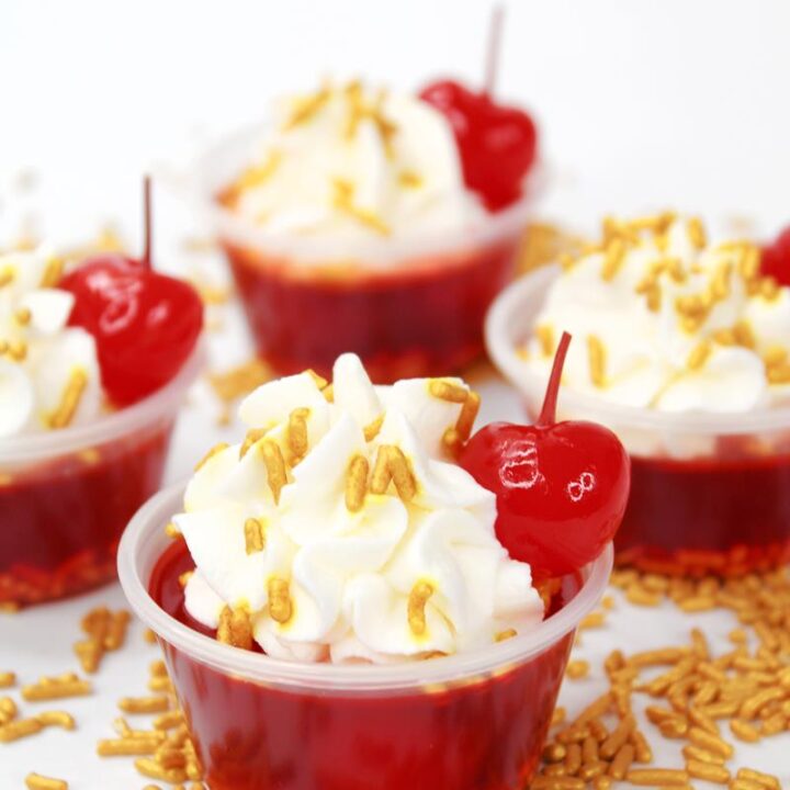 Cherry Bomb Jello Shots