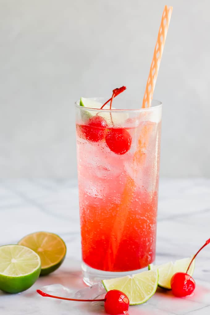 Virgin #Mocktails and Non-Alcoholic Cocktails | Raspberry limeade, pretty refreshing summer drink