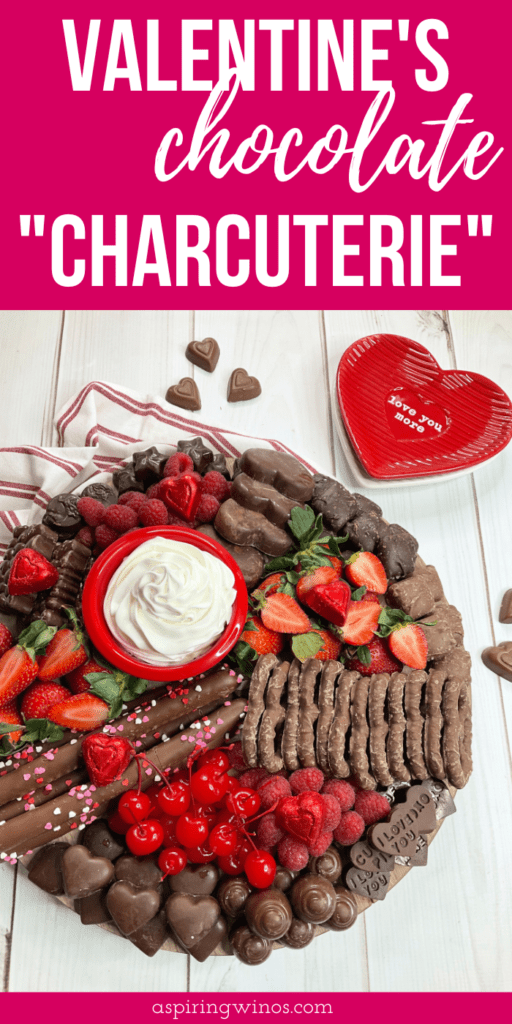 Valentine's Chocolate Charcuterie Board 