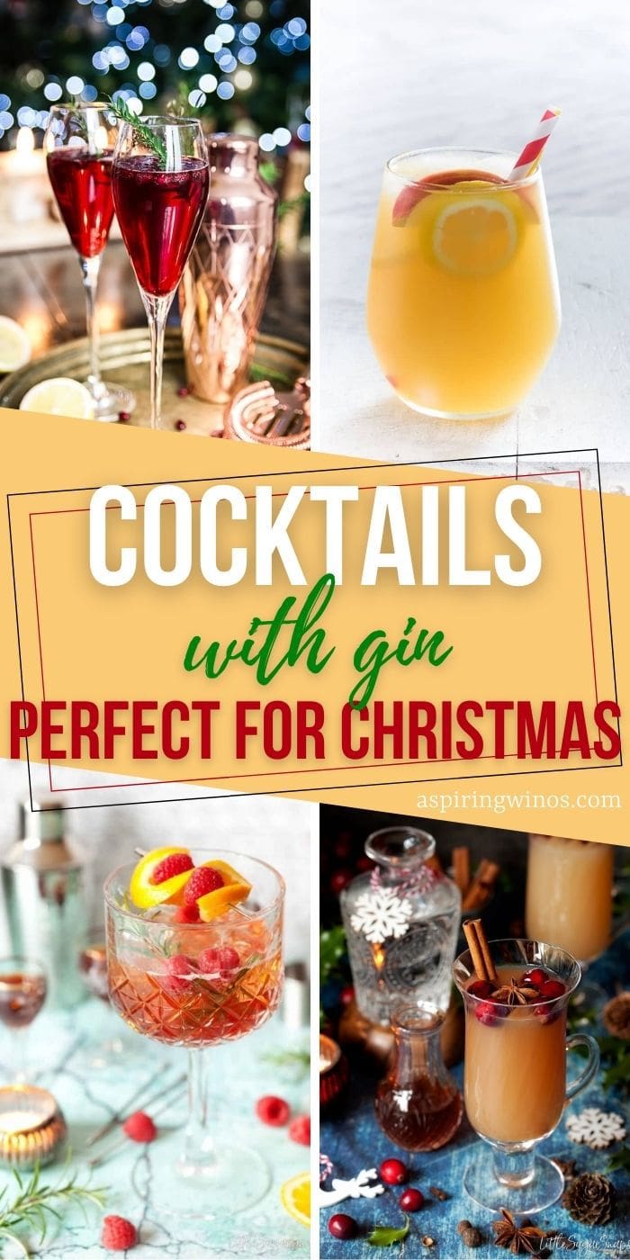 Christmas Cocktails Using Gin - Aspiring Winos