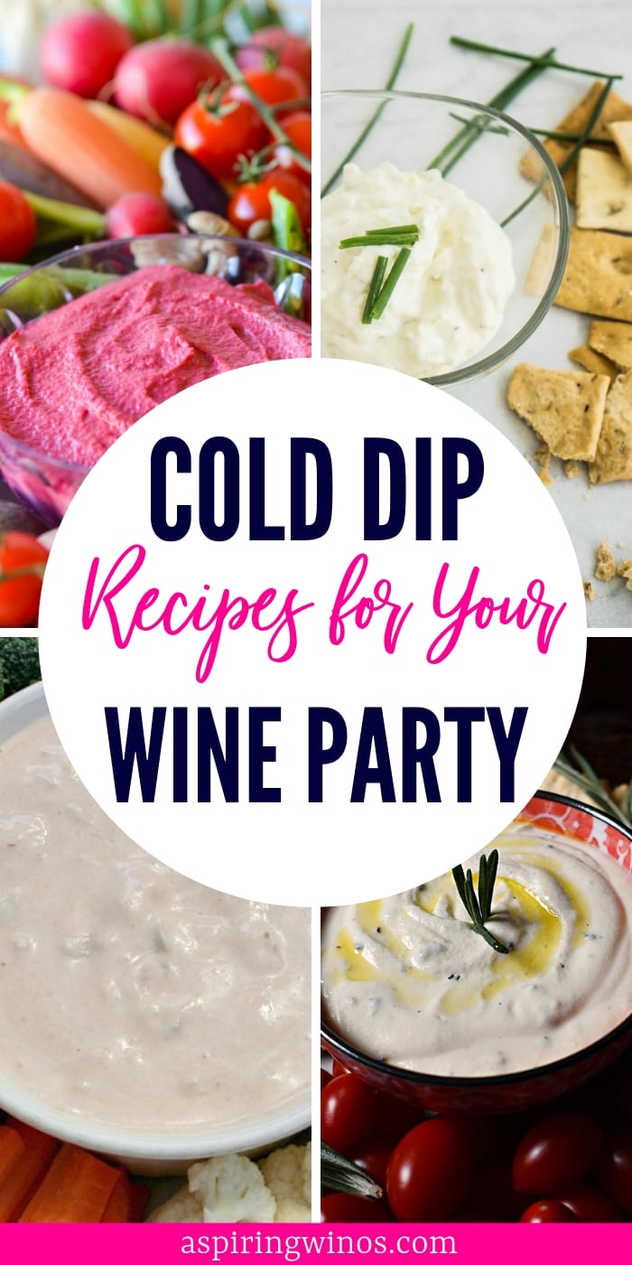 Cold Dip Recipes for Your Next Wine Tasting Party Aspiring Winos