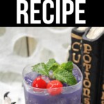 The Black Pearl Cocktail Recipe | Cocktail Recipes | Halloween Themed Cocktails | Vodka and Rum Cocktail Recipes | The Black Pearl #VodkaCocktails #RumCocktails #HalloweenCocktails #TheBlackPearl #CocktailRecipes