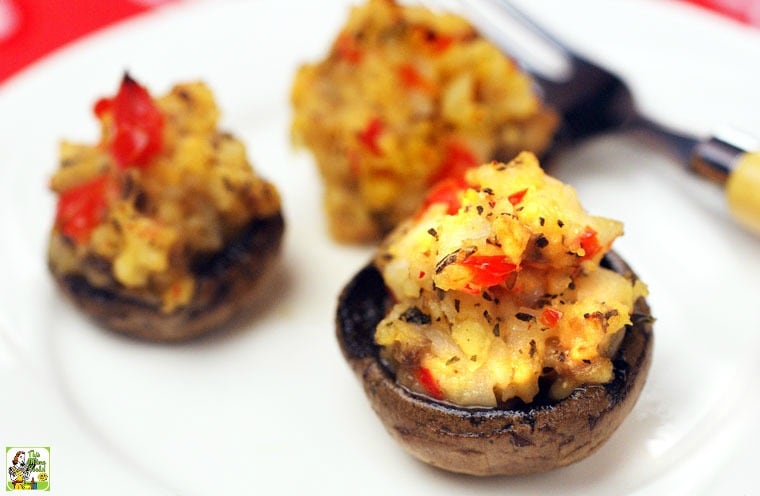 Mushroom Dishes to Pair with Pinot Noir - crab stuffed mushrooms