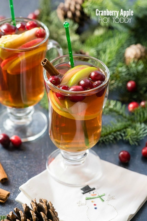 Cranberry Apple Hot Toddy