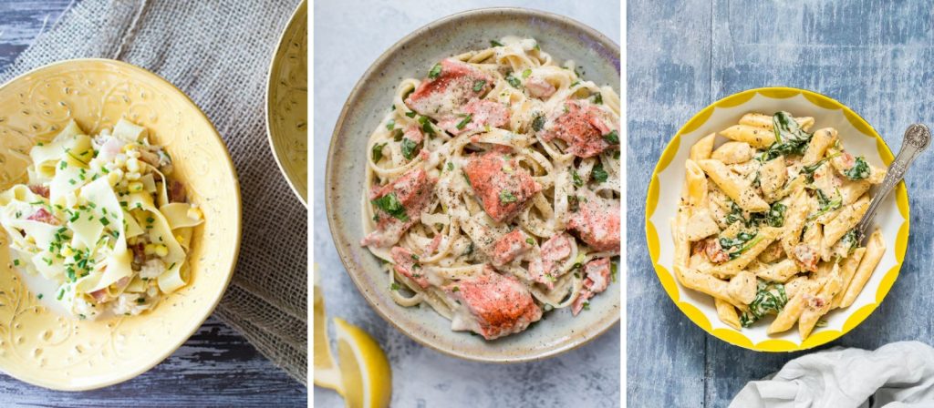 Creamy Pasta & Rich Seafood To Pair With California Chardonnay
