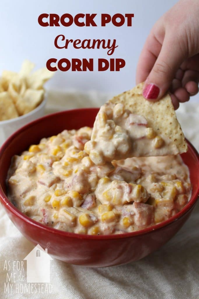 Creamy Crockpot Corn Dip