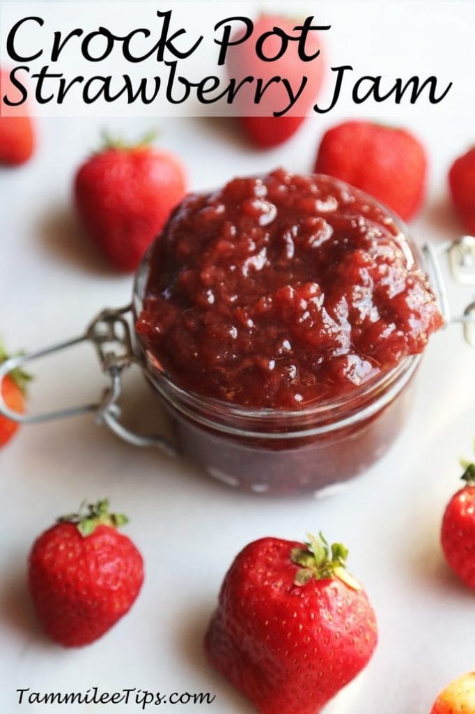 Crock Pot Strawberry Jam Recipe - Delicious Jelly Recipes For Your Cheese Board