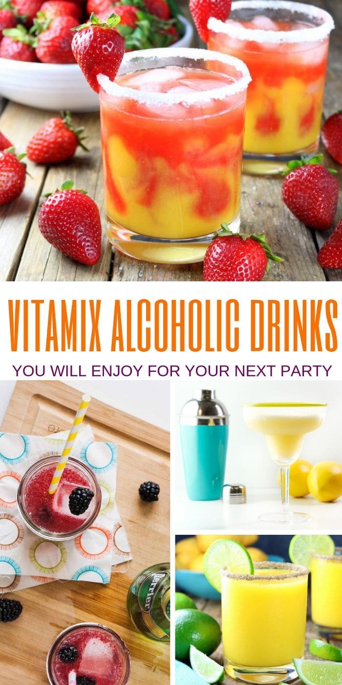 Deliciously Alcoholic Drinks You Can Make In Your Vitamix This Weekend | Vitamix Cocktails for this Weekend | How to Make Cocktails in Your Vitamix | Best Cocktails to Make in Your Vitamix | Cocktails | #vitamixcocktails #cocktails #vitamix #recipes