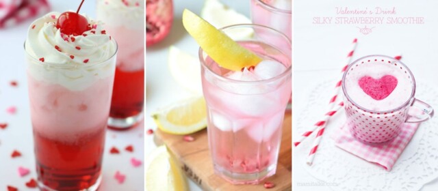 Valentine's Day Mocktails for Kids and Adults| Non-Alcoholic Drink Ideas| Best Drinks without Alcohol| Alcohol Free Drinks for Kids and Adults| Mocktails! #vday #mocktails #kidsdrinks #valentinesday #vdaydrinks