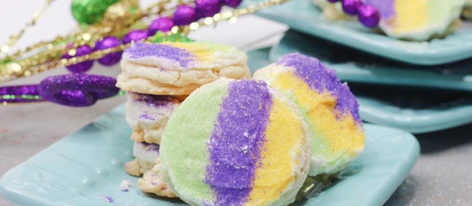 Mardi Gras Throws: King Cake Misfortune Cookies — Probably This