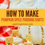 Fall in Love with Pumpkin Spice Pudding Shots | Pudding Shot Recipes | Fall Pudding Shot Recipe | Halloween Pudding Shot Recipe | Pumpkin Pudding Shots | Party Shot Ideas #PumpkinSpice #PuddingShots #HalloweenShots #FallShots #PartyShotRecipes #PumpkinPudding