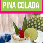 Frozen Brazilian Pina Colada | Rum Cocktail Ideas | Pina Colada Recipe | Tropical Drink Ideas | Rum Recipes | Summer Drink Ideas You Will Love #Rum #CocktailRecipe #PinaColada #SummerDrinks #FrozenBrazilianPinaColada