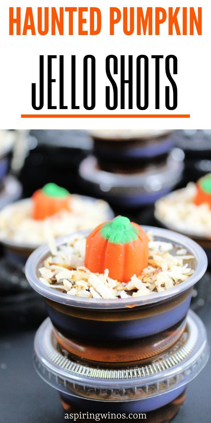 Haunted Pumpkin Patch Jello Shot - Aspiring Winos