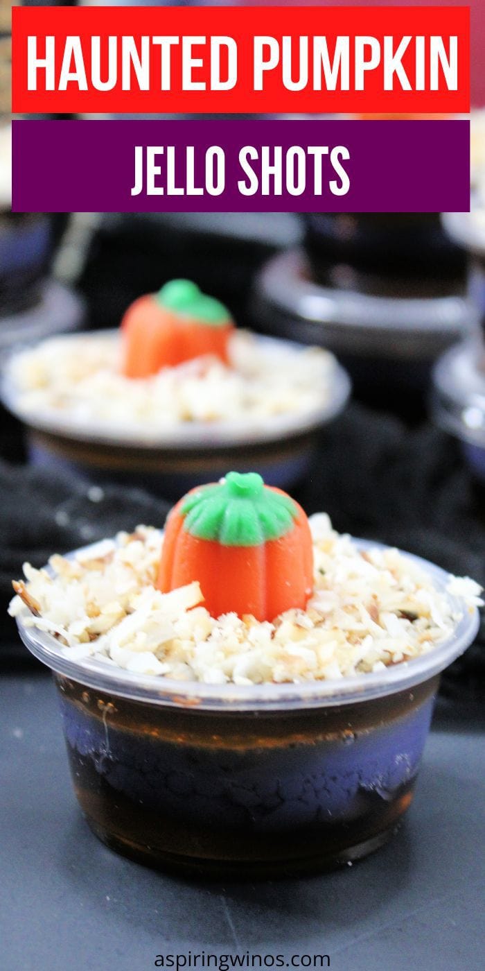 Haunted Pumpkin Patch Jello Shot - Aspiring Winos