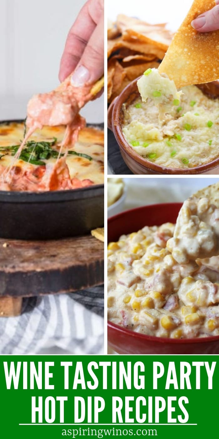 Hot Dip Recipes for a Wine Tasting Party