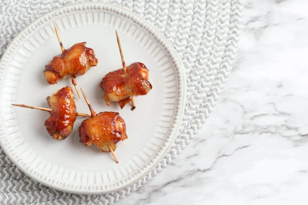 BBQ Bacon-Wrapped Chicken Bites