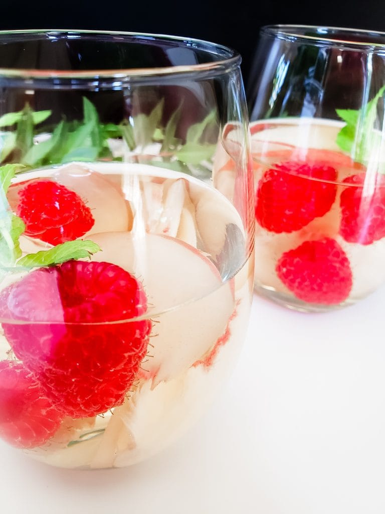 Raspberry Peach Sangria