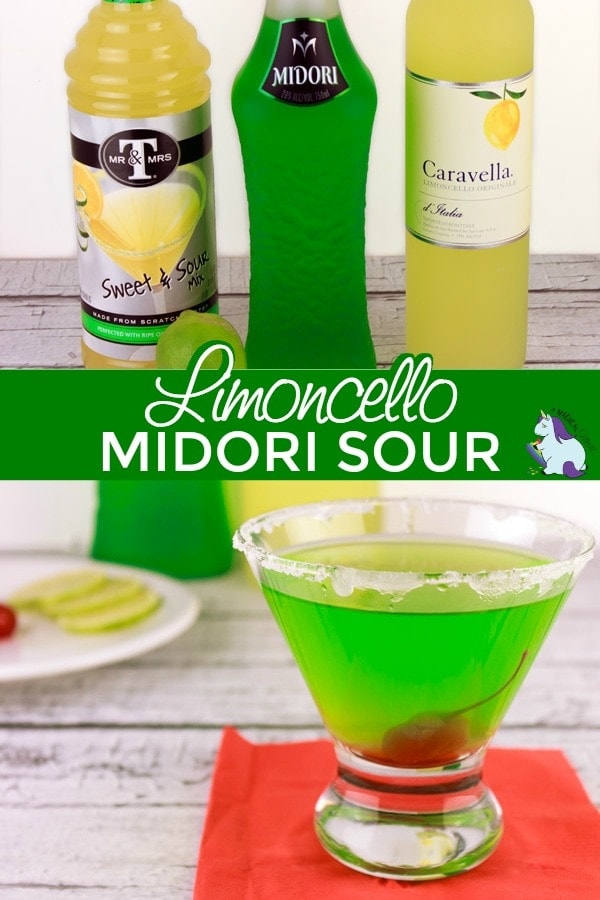 Green Cocktails To Celebrate St. Patrick's Day Without Beer - Limoncello Midori Sour