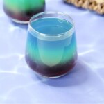 Little Mermaid Cocktail | Mocktail Recipe | Rum Cocktail | Mermaid Cocktail | Mermaid Mocktail | Mermaid Party Ideas | Layered Shot | Layered Cocktail | #cocktail #littlemermaid #mermaidparty #layeredshot